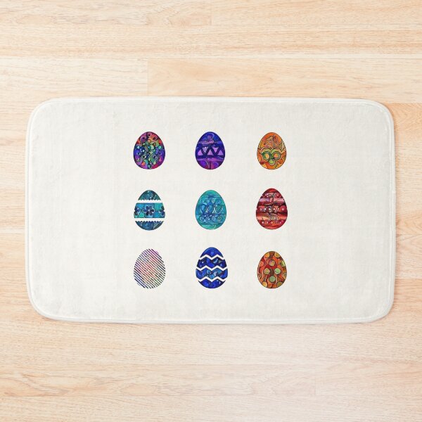Item preview, Vintage Easter Eggs - 9 stickers / magnets for the price of 1 designed and sold by ittybittyowl.