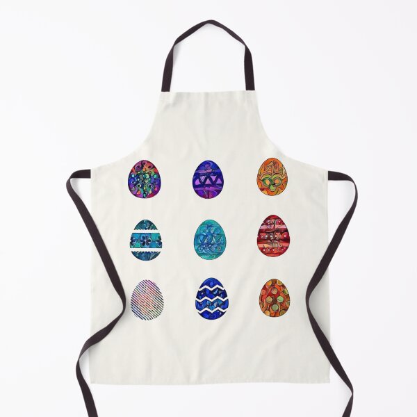 Item preview, Vintage Easter Eggs - 9 stickers / magnets for the price of 1 designed and sold by ittybittyowl.