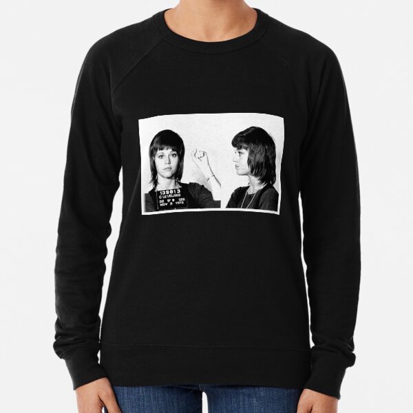 Jane fonda mugshot sweatshirt cheap