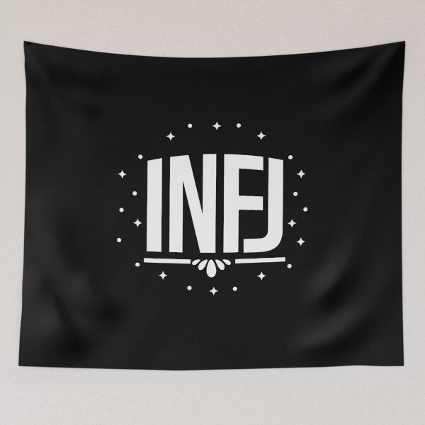 Item preview, INFJ white starry pattern designed and sold by LAST WEEK'S STOLEN AESTHETICS.