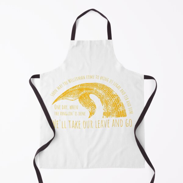 Item preview, Soon May the Wellerman Come - Sea Shanty Yellow designed and sold by AmplifyThought.