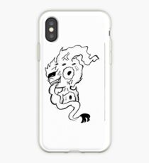 kid buu bw iPhone Case