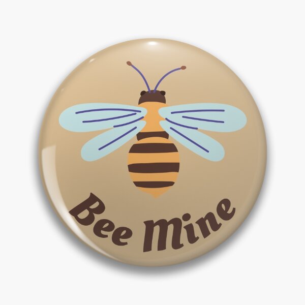 Artikelvorschau, Bee Mine Retro Love Valentine entworfen und verkauft von TipToppity.