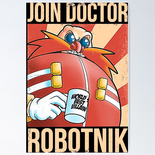 Item preview, Join Dr Robotnik T-Shirt designed and sold by BMWZ4M40i.