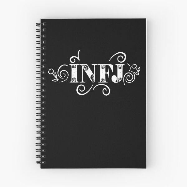 Item preview, INFJ white floral pattern designed and sold by LAST WEEK'S STOLEN AESTHETICS.