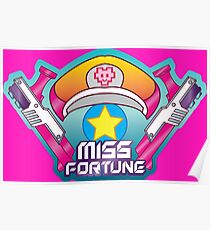 Miss Fortune Arcade Poster