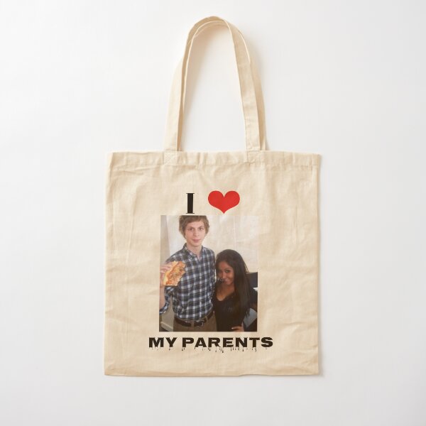 Michael Cera and Snooki r my Parents Cotton Tote Bag