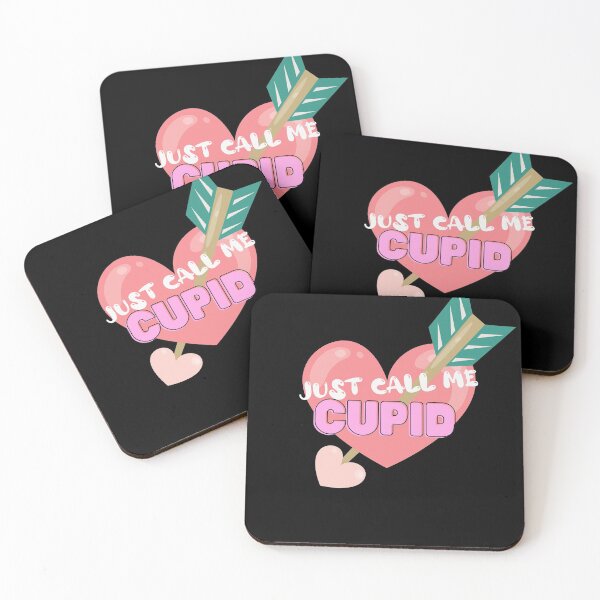 Aperçu de l'œuvre Copie de Just Call Me Cupidon Funny Valentine Design 2 créée et vendue par Xrizen  Designs.