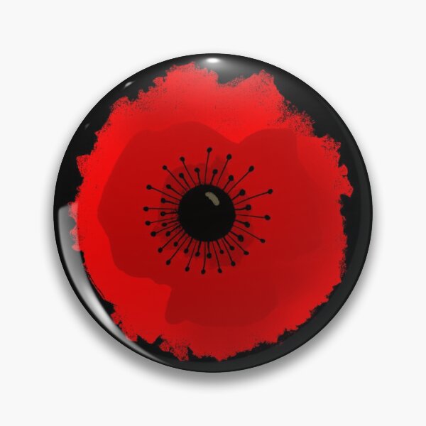 Item preview, Single Poppy Flower (no stem) - Lest We Forget  designed and sold by Noelle Hyra.