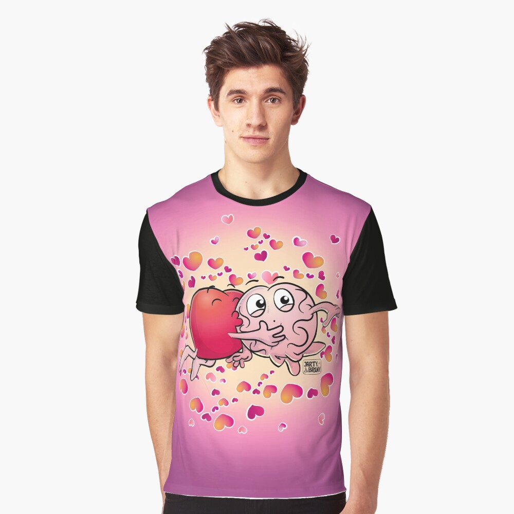 San Valentin-J&B LILA Camiseta gráfica