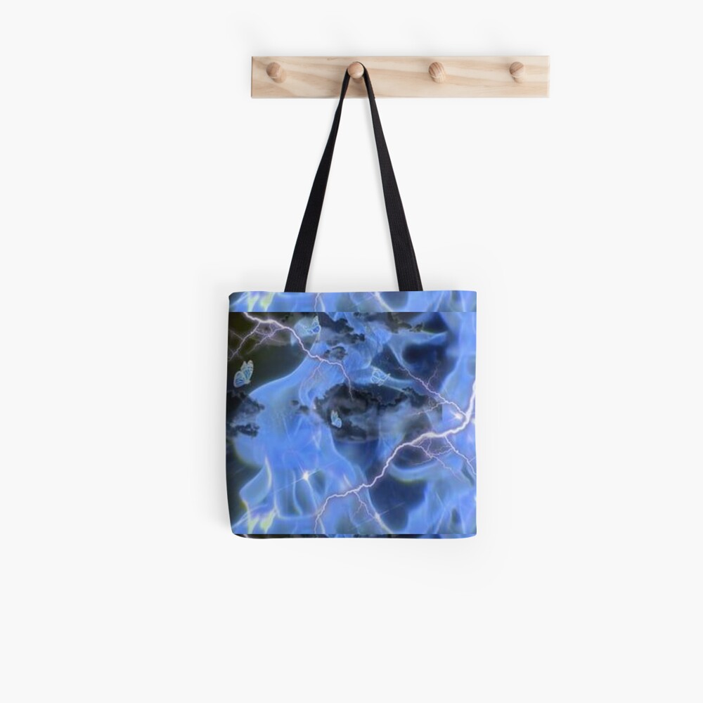 Blue Y2K Butterfly Tote Bag for Sale by gross-girl99