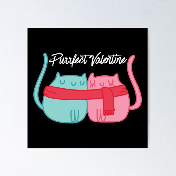 Item preview, Purrfect Valentine designed and sold by ElenaDanilo.