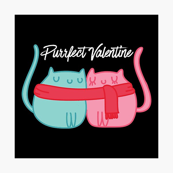 Item preview, Purrfect Valentine designed and sold by ElenaDanilo.
