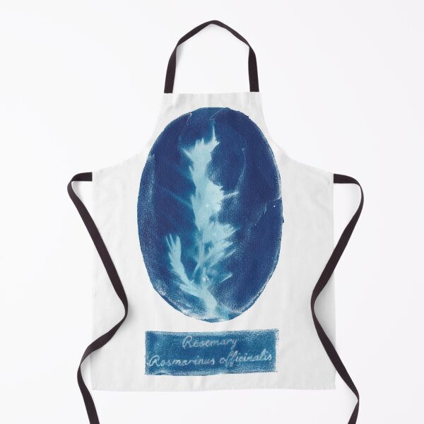 Item preview, rosemary cyanotype designed and sold by shittydrawing.