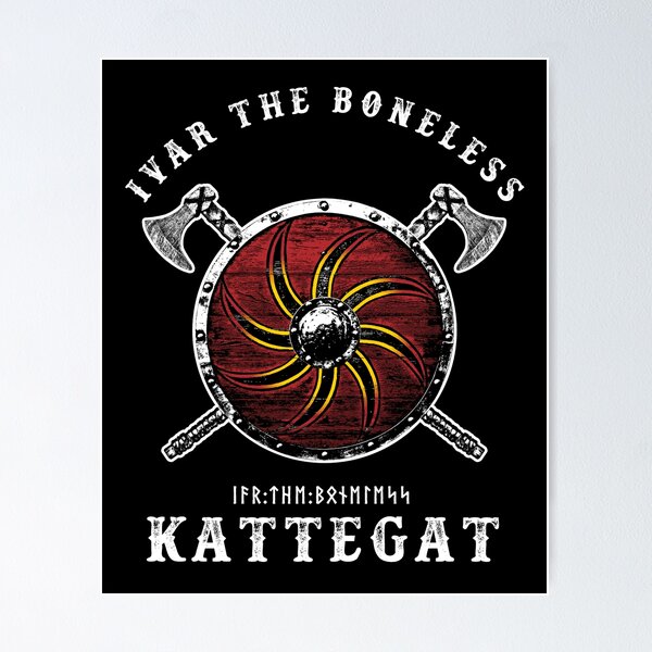  Mlilizart Ivar The Boneless Vikings Poster Metal Tin