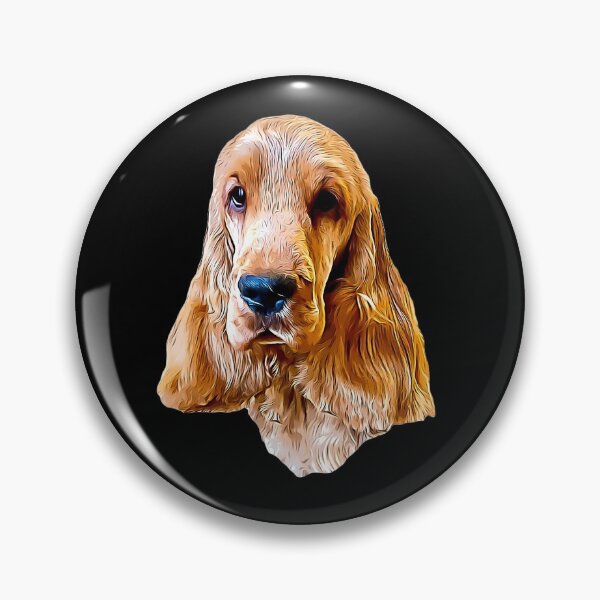 Item preview, Cocker Spaniel Dorado Belleza designed and sold by ElegantCat.