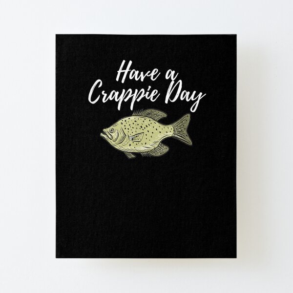 Crappie Linocut Print