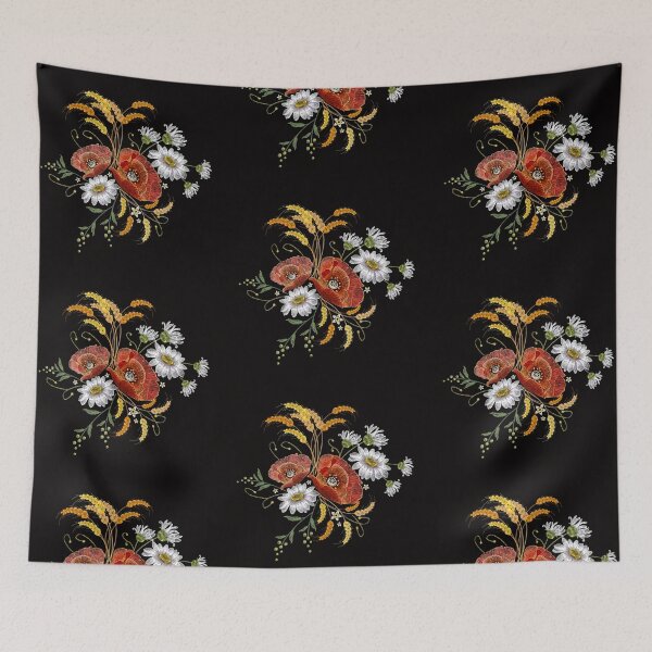 Item preview, Poppies and chamomiles designed and sold by matrioshka.