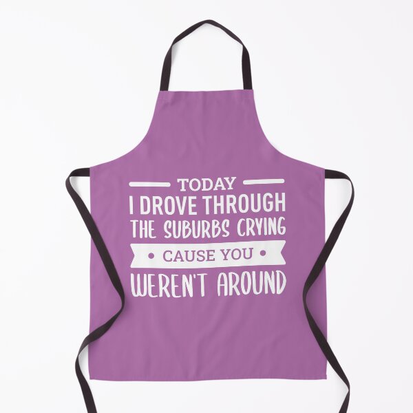 Item preview, Today I Drove Through The Suburbs Crying Cause You Weren't Around (Pink) designed and sold by FilipeFerreira.