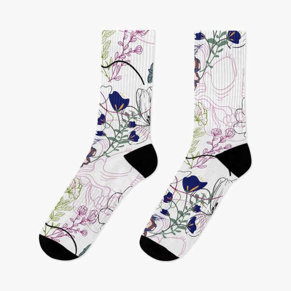 Item preview,  Skull Decadence Floral Lines Graphic Trend Pattern  designed and sold by LittleIconShop.