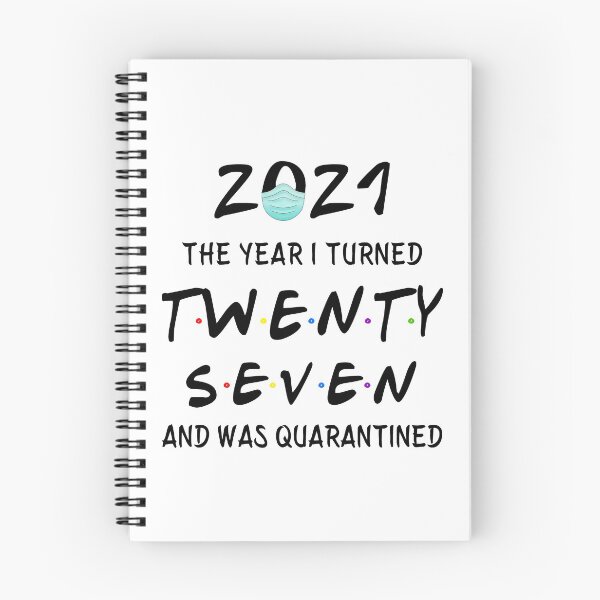 Item preview, 2021 I Turned 27 and was Quarantined Birthday 2021 Gift designed and sold by AnimaLovers.