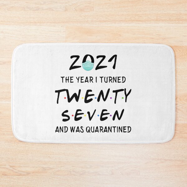 Item preview, 2021 I Turned 27 and was Quarantined Birthday 2021 Gift designed and sold by AnimaLovers.
