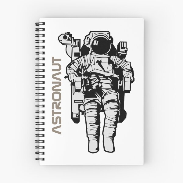 Item preview, Astronaut Spacewalking - (Grey Font) designed and sold by jglawson676.