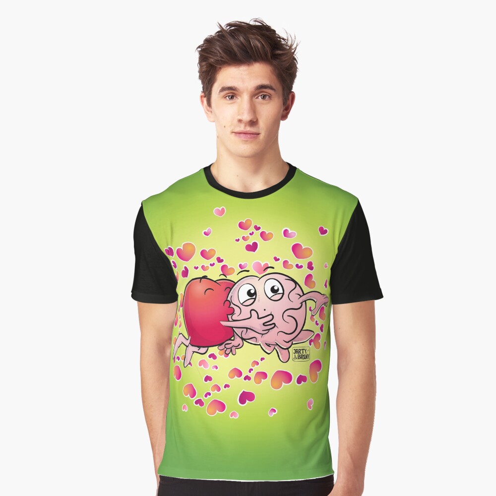 San Valentin-J&B VERDE Camiseta gráfica