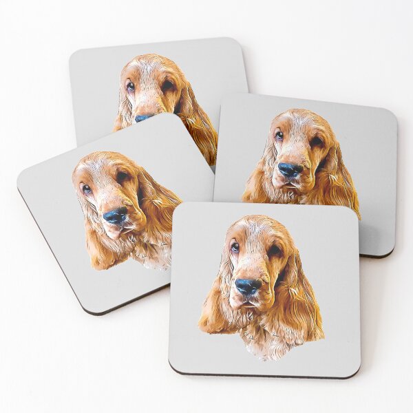Item preview, Cocker Spaniel Gold Beauty designed and sold by ElegantCat.