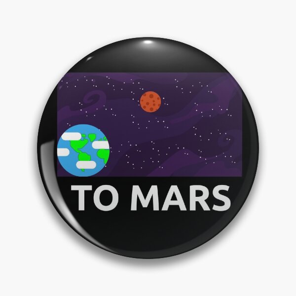 Item preview, To Mars - Black designed and sold by ActRightToday.