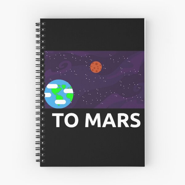 Artikelvorschau, Zum Mars - Schwarz entworfen und verkauft von ActRightToday.