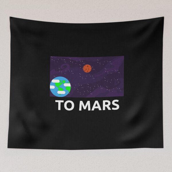 Item preview, To Mars - Black designed and sold by ActRightToday.