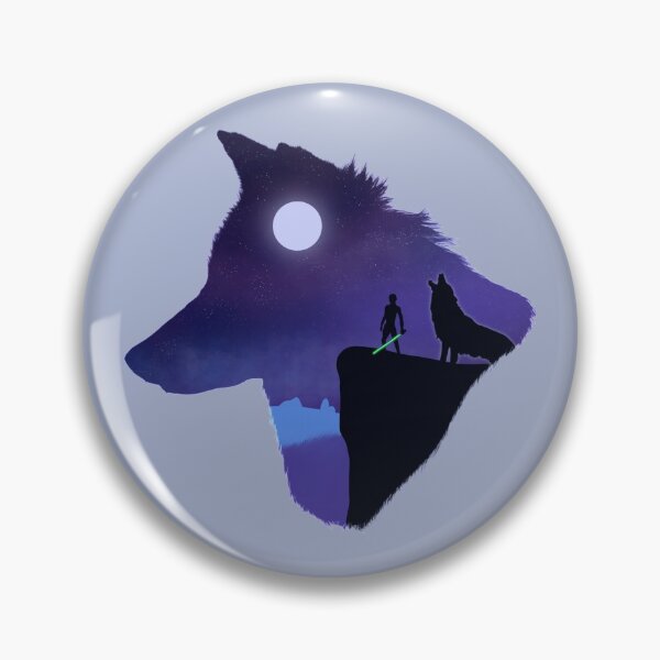 Item preview, Ezra and Dume Loth Wolf designed and sold by maureenarchbold.