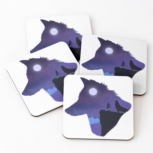 Item preview, Ezra and Dume Loth Wolf designed and sold by maureenarchbold.