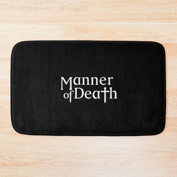 Item preview, Manner of Death Logo White designed and sold by rjc143.