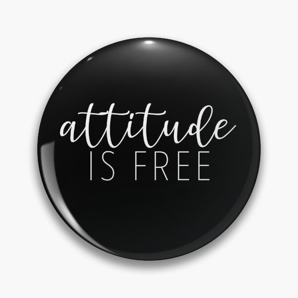 Item preview, Attitude Is Free designed and sold by Jennifer Church.