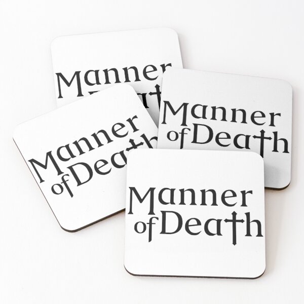 Item preview, Manner of Death Logo Black designed and sold by rjc143.