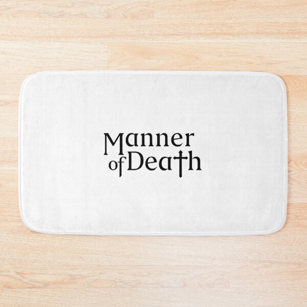 Item preview, Manner of Death Logo Black designed and sold by rjc143.