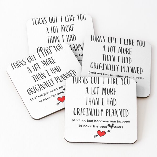 Item preview, Turns out i like you a lot more than i had originally planned  designed and sold by GarnerPugh.