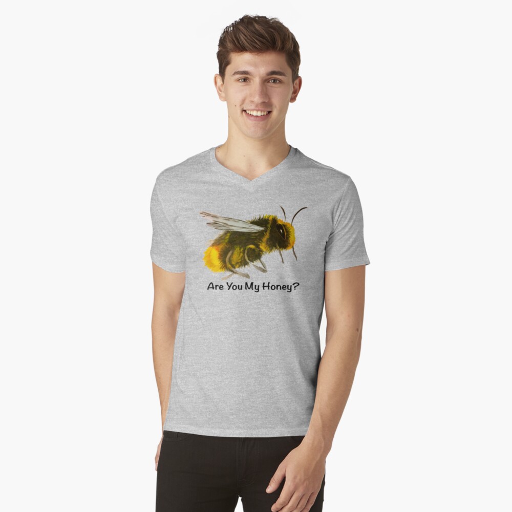 Item preview, V-Neck T-Shirt designed and sold by HappigalArt.