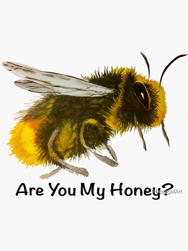 Are You My Honey? (Bee) by HappigalArt