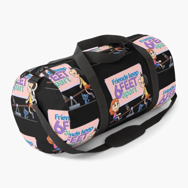 Item preview, Friends Keep 6 Feet Apart Covid-19 Safety Reminder designed and sold by Vancity Printees.