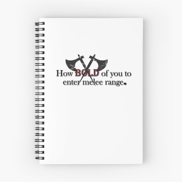 Item preview, How Bold of you to enter melee range designed and sold by BMWPhotography.