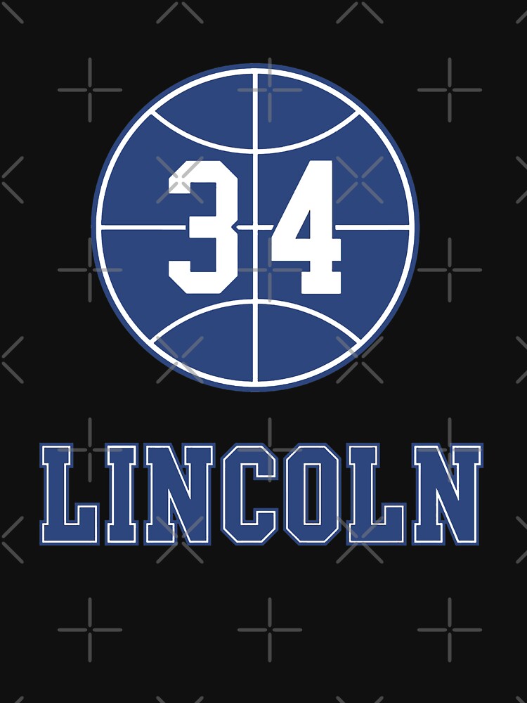 Jesus Shuttlesworth Basketball Jersey 34 Lincoln Blue 90s 