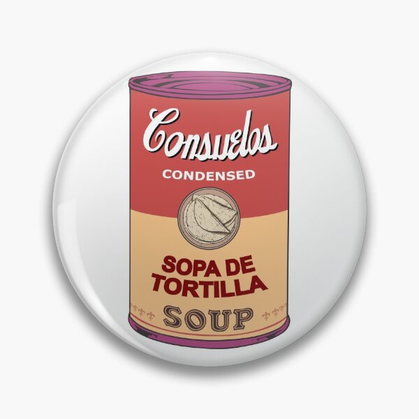 Item preview, Mexican Andy Warhol soups - Consuelos pop art - Sopa de Tortilla designed and sold by Groenendijk.