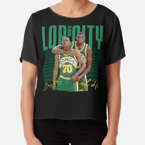 Shawn Kemp Gary Payton Seattle Sonics T-ShirtKemp x Payton Chiffon Top