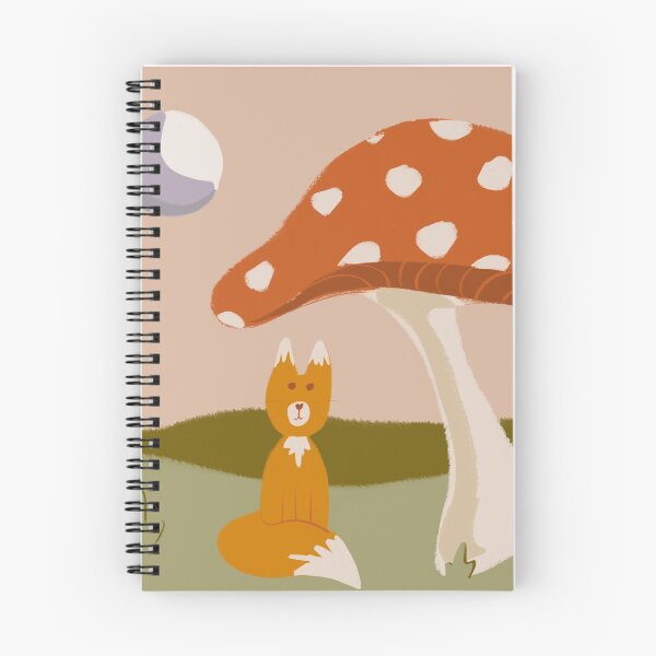 Item preview, Fox and Mushroom designed and sold by Kayla Rask.