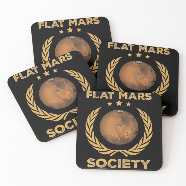 Item preview, Flat Mars Society designed and sold by gelop47.