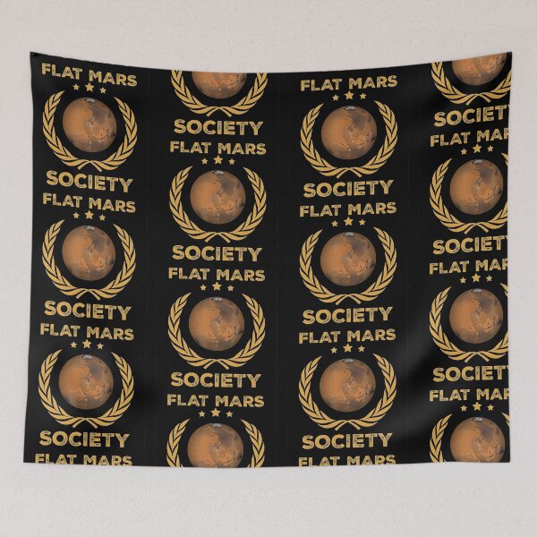 Item preview, Flat Mars Society designed and sold by gelop47.