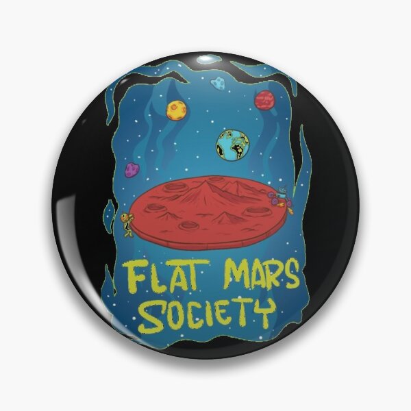 Item preview, Flat Mars Society 2 designed and sold by gelop47.
